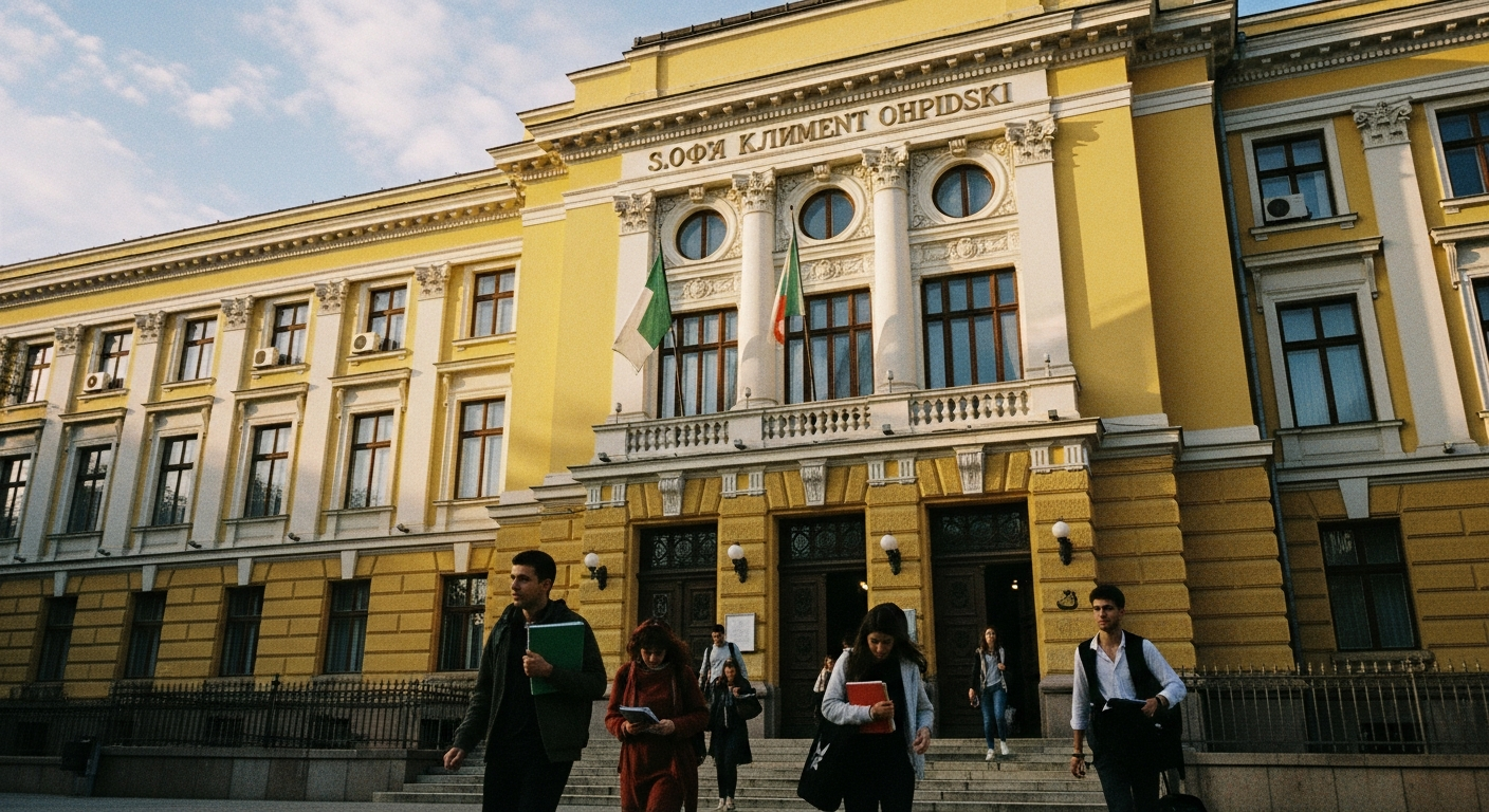 Bulgaristan'da üniversite eğitimi — Sofya tarihi kampüs